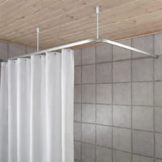 Debel shower curtain rail