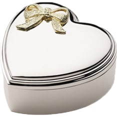 Nordahl Andersen 154-83471 Jewelry box Heart Gilded Bow