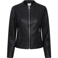 b.young Acom Women's Faux Leather Jacket