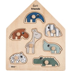Done by Deer Deer Friends Knob Puzzle