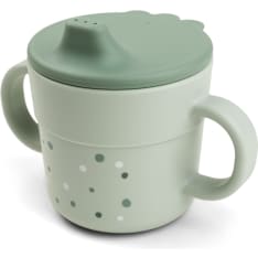 Done by Deer Foodie Happy Dots Green Sippy Cup