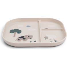 Done by Deer Foodie compartment plate Tiny farm