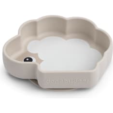 Done by Deer Silicone Stick&Stay bowl Sheepy Sand