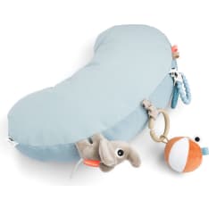 Done by Deer Tummy Time Activity Pillow Playground Blue