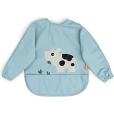 Done by Deer Sleeved pocket bib Tiny farm