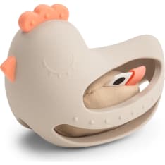 Done by Deer Grip & teether toy w/rattle Clucky Sand