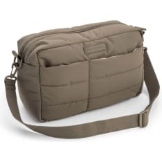 Done By Deer Quilted Stroller Bag Taupe