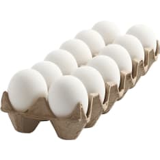 Creativ Company white 12 pcs Easter egg