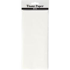Tissue paper, black, 50x70 cm, 17 g, 10 sheet/ 1 pack