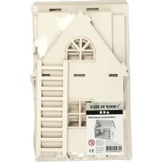 Doll house construction, H: 25 cm, size 18x27 cm, 1 pc