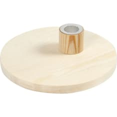 Candle Light Holder, H: 4 cm, D 16 cm, 1 pc