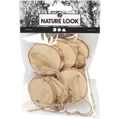 Creativ Company 7 pcs 35-45mm wooden discs