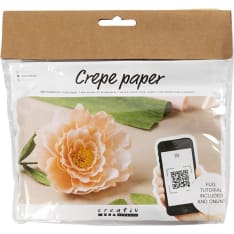 Creativ Company Kreppipaperi Pioni mini askartelusetti