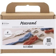 Mini Craft Kit Macramé Key rings