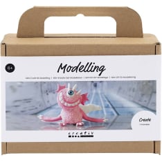 Creativ Company Muovailu Sally-hirviö mini askartelusetti