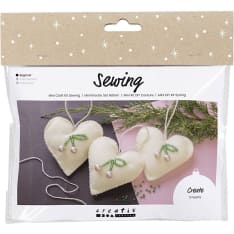 Creativ Company Hearts sewing mini craft set