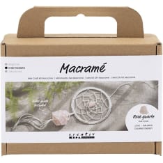 Creativ Company Unisieppari makramee mini askartelusetti
