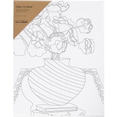 Creativ Company Bouquet in a vase 24x30cm print patterned painting base