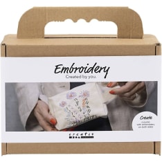 Creativ Company Kirjailu meikkipussi mini askartelusetti