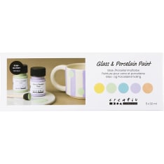 Creative Company lasi- ja posliinimaali 5x30 ml/ 1 pkt