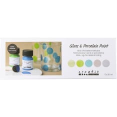 Creative Company lasi- ja posliinimaali 5x30 ml/ 1 pkt