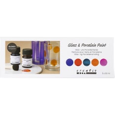 Creative Company lasi- ja posliinimaali 5x30 ml/ 1 pkt