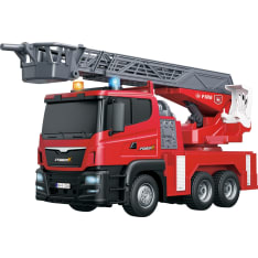 Power X RC Firetruck With Water Spray radio-ohjattava paloauto vesiruiskulla