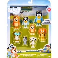 Bluey perhe ja ystävät figuuripakkaus