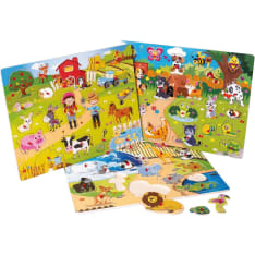 Happy Baby Wooden Puzzle