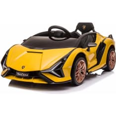 Azeno Lamborghini Sian yellow 4x12V electric car