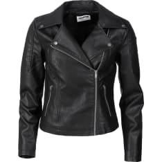 Noisy May Rebel women's faux leather jacket