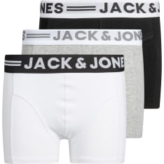Jack&Jones Junior Sense 3-pack nuorten bokserit