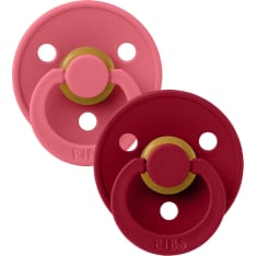 BIBS size 2, 6-18 mo Pacifier 2-pack