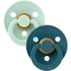 BIBS size 1, 0-6 mo Pacifier 2-pack