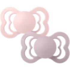Bibs Supreme koko 2 symmetrinen 2kpl silikonitutti