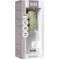 BIBS Baby Bottle Round Latex 1 pack 150 ml Slow Flow