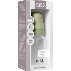 BIBS Baby Bottle Round Silicone 1 pack 150 ml Slow Flow