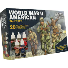 Army Painter Historical WWII American miniatyyrimaalaussetti