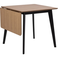 Home4you Roxby 80/120x80x76cm white dining table