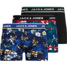 Jack&Jones Accessories Flower 3-pack miesten bokserit
