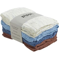 Pippi Air Blue Muslin Cloth 8-pack