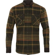 Härkila Pajala collared shirt brown