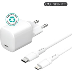 eSTUFF INFINITE PD 20W lataussetti USB-C - Lightning
