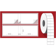 Capture CA-LB3136 split thermal label