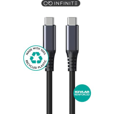 eSTUFF Infinite USB4G2X2 100W 2m USB-C-kaapeli