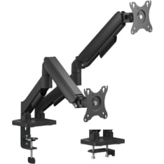 eSTUFF GLB227012 dual gas spring monitor mount
