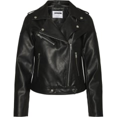 Noisy May Nmrollo women's faux leather jacket