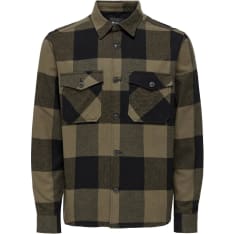 Only&Sons Onsmilo miesten overshirt-kauluspaita