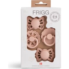 FRIGG ​​Baby's First pacifier​ 4-pack Floral Heart (0-6kk)