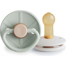 FRIGG Little Viking Round Latex 2-Pack Pacifiers Holger/Sigrid